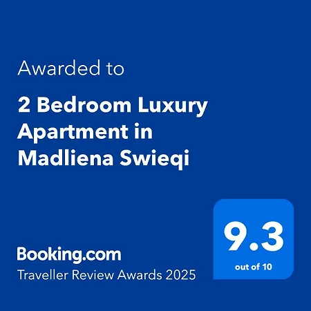 2 Bedroom Luxury In Madliena Swieqi *